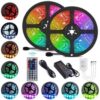 LED Self-Adhesive Strip Light With RGB 44 Key Remote Control